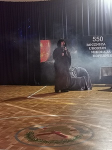 Mikołaj Kopernik podczas uroczystości