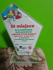 Statuetka dla zdobywcy III miejsca - Stanisław Żebrowski