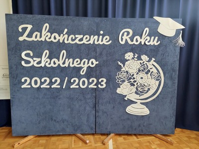 Uroczyste zakończenie roku szkolnego.