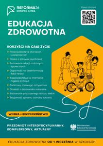 plakat edukacja zdrowotna