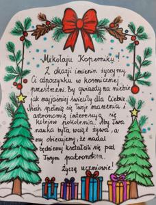 Życzenia dla Patrona 