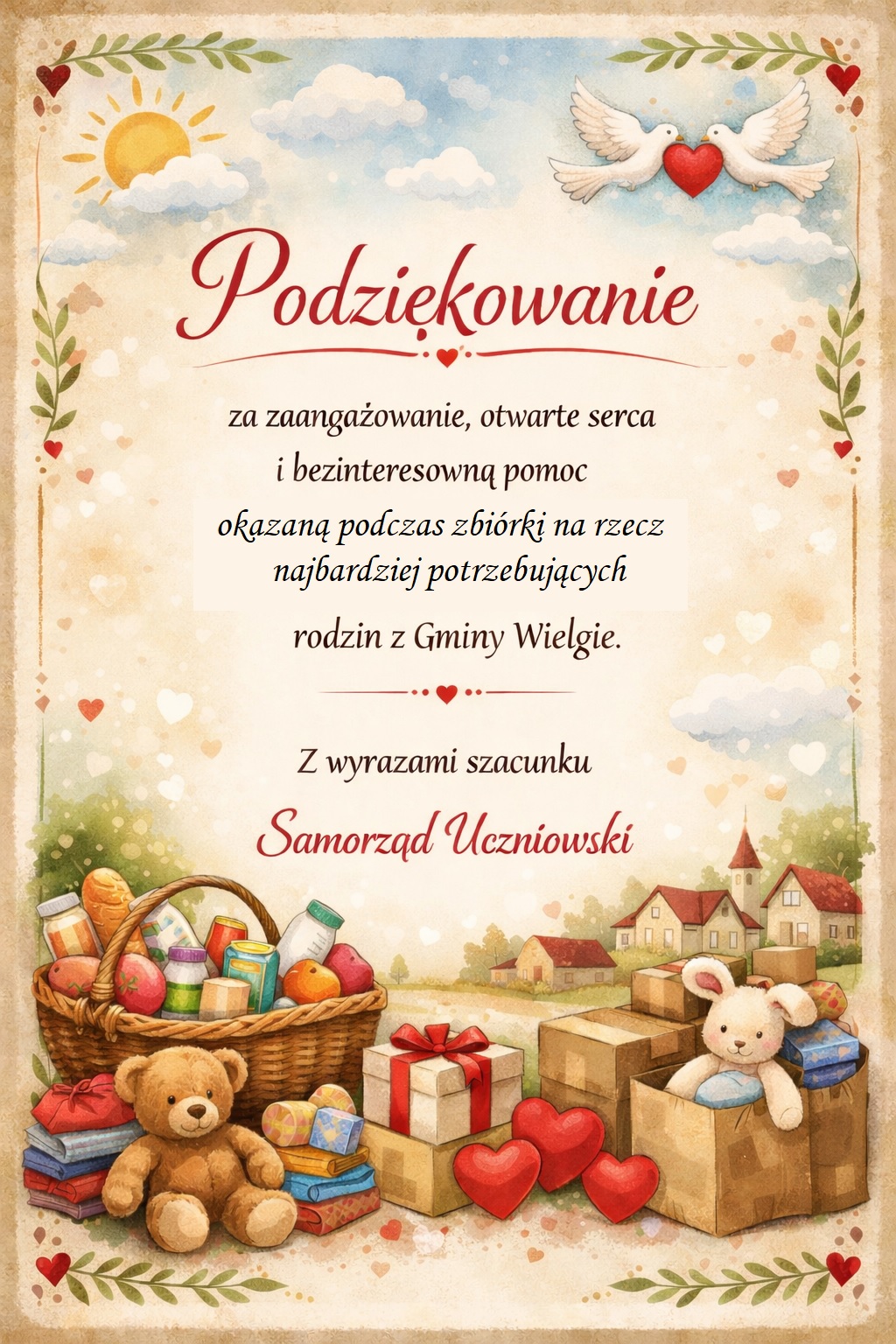 Podziękowanie