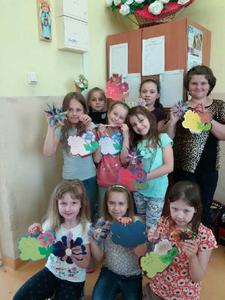 Nasze filcowane prezenty dla Mam;)