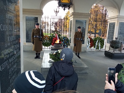 Grób Nieznanego Żołnierza w Warszawie.