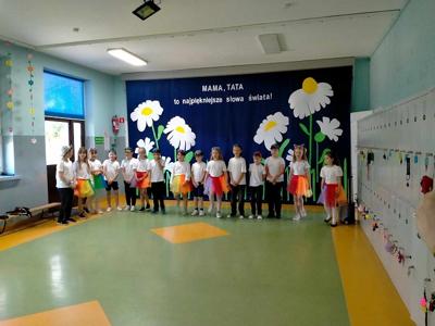 Uczniowie z klasy II