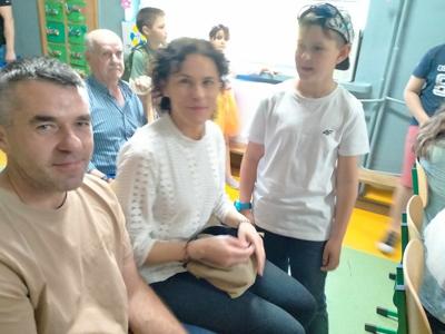 Rodzice z synem