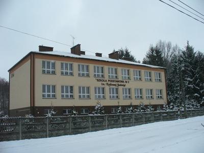 szkoła od ulicy Rycerskiej