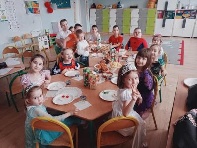 Dzieci z oddziału przedszkolnego