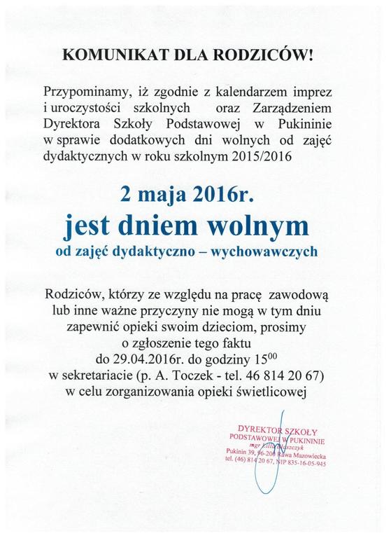 Tutaj powinien być opis