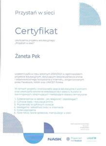 Certyfikat