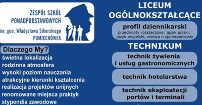 ZSO w Pomiechówku - oferta