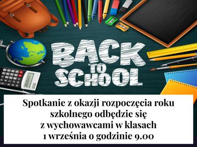 Motyw na zdjęciu "Back to school"
