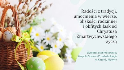 Życzenia Wielkanocne