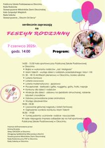 plakat Festyn Rodzinny