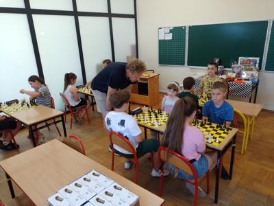 Letni Turniej Szachowy w PSP Okocim