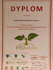 Małopolski Projekt Ekologiczny Ekoszkoła-Ekoprzedszkole-Ekouczeń 2025