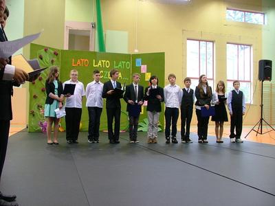 Absolwenci roku szkolnego 2012/2013
